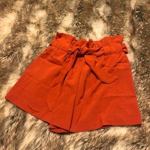 Paper bag Shorts, new without tags